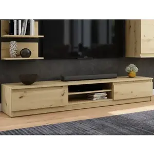 TV stolek Carlos, dub artisan, 175 cm obraz