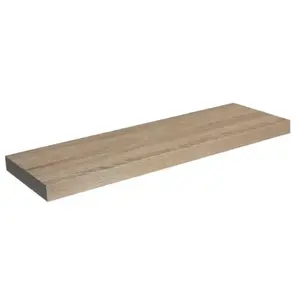 Nástěnná police Basic 90 cm, dub sonoma obraz