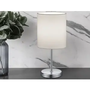 Stolni lampa Jerry, bílá obraz