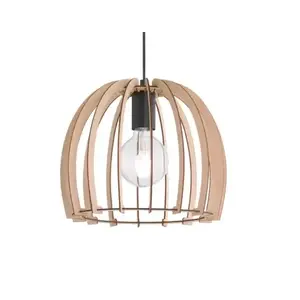 Lustr Wood, 30 cm obraz