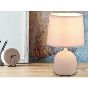 Stolní lampa Malu, béžová obraz