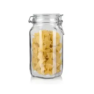 Dóza na potraviny skleněná, 1, 5 l obraz