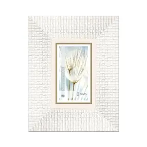 Fotorámeček Glamour 10x15 cm, bílý obraz