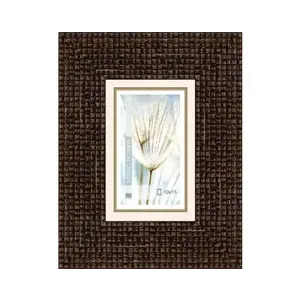 Fotorámeček Glamour 10x15 cm, hnědý obraz