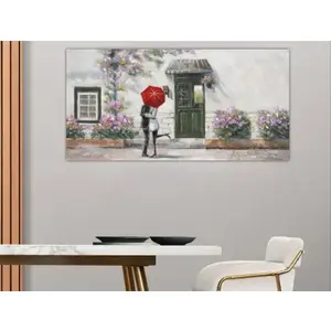 Ručně malovaný obraz Láska, 140x70 cm obraz