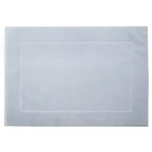 Froté koupelnová předložka Ma Belle 67x120 cm, stříbrná obraz