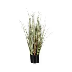 Umělá rostlina v květináči Tráva 78 cm, zelená obraz