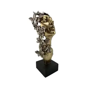 Dekorace busta Hlava ženy, 33 cm obraz