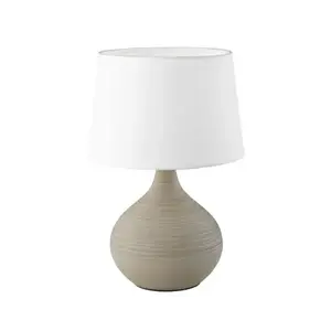 Stolní lampa Martin 29 cm, béžová obraz