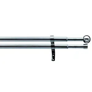 Garnýž dvouřadá Lory 200-350 cm, ušlechtilá ocel obraz