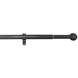 Garnýž Lory 120-230 cm, černý nikl obraz