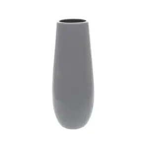 Váza Luna 30 cm, šedá obraz