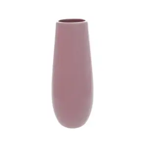 Váza Luna 30 cm, růžová obraz