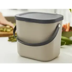 Odpadkový koš Albula 6 l, cappuccino obraz