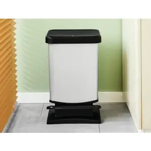 Odpadkový koš Paso 20 l, stříbrný obraz