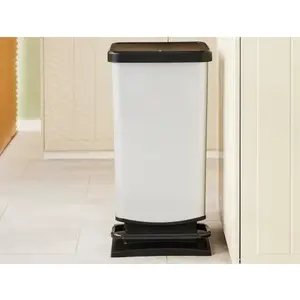Odpadkový koš Paso 40 l, stříbrný obraz