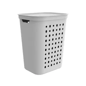 Koš na prádlo Jona 55 l, bílý obraz
