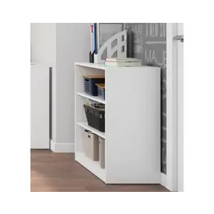 Nízký regál Carlos, bílý, šířka 40 cm obraz