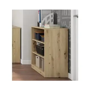 Nízký regál Carlos, dub artisan, šířka 40 cm obraz