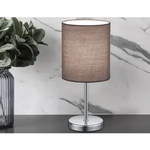 Stolní lampa Jerry, šedá obraz
