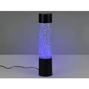 Vodní lampa Glitter 34 cm, RGB obraz