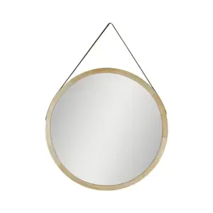 Závěsné zrcadlo Tiara 55 cm, dřevo obraz
