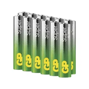 Alkalické baterie GP Super AAA (LR03) 12 ks obraz