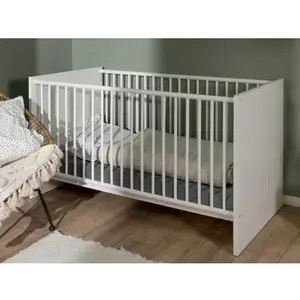 Dětská baby postýlka Image 70x140 cm, bílá obraz