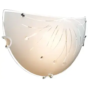 Nástěnná lampa Calimero I 25 cm, dekorační kamínky obraz