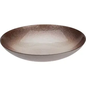 Miska 30 cm, hnědá/krémová obraz