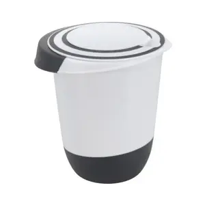 Mísa s víkem na šlehání 1, 5 l, černá/nílá obraz