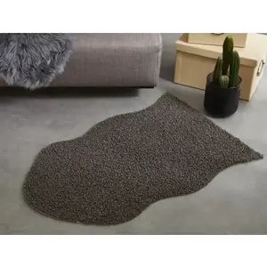 Imitace kůže Alva 50x80 cm, antracitová obraz