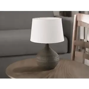 Stolní lampa Martin 29 cm, hnědá obraz