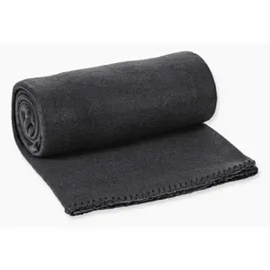 Deka fleece 130x160 cm, antracitová obraz