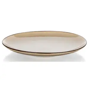 Mělký talíř Palas 27 cm, krémový obraz