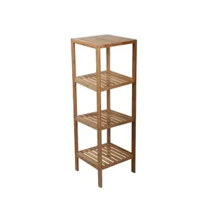 Dřevěný regál Bamboo, 4 police obraz