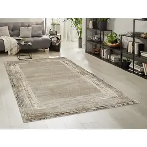 Koberec Kallisto 80x150 cm, světle hnědá vintage obraz