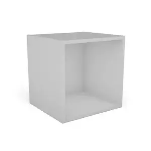 Nástěnný regál s 1 přihrádkou Jerry, bílý obraz