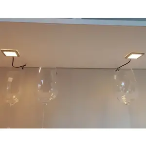 Bodové LED osvětlení (2 ks) Square, teplá bílá obraz
