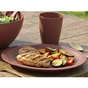 Talíř Caruba Eco 26 cm, cihlový obraz