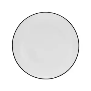 Mělký talíř Luna Black Line 27 cm, bílý obraz