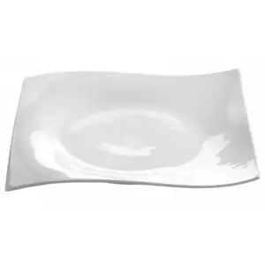 Mělký talíř Motion 27 cm, bílý obraz