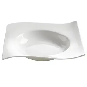 Hluboký talíř Motion 22 cm, bílý obraz