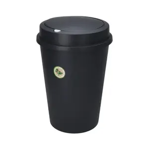 Odpadkový koš 47 l, černý obraz