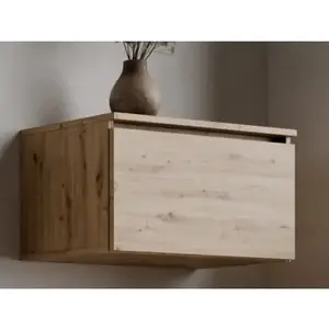 Nástěnná skříňka Asko Living, 60 cm, dub artisan obraz