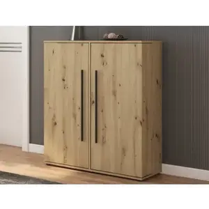 Dvojitý botník Smart, dub artisan obraz