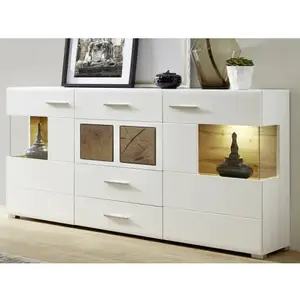 Široká komoda Fun plus, s osvětlením obraz