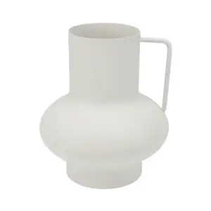 Váza 15 cm, bílý zinek obraz