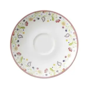Espresso podšálek Shanti Doppio 12 cm, barevné květiny obraz