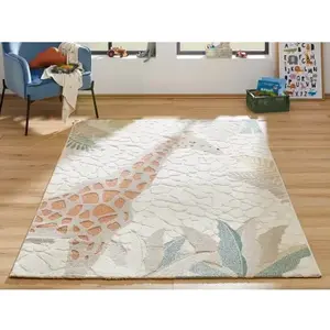 Dětský koberec Elio 120x170 cm, žirafa obraz